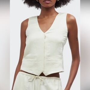 NWT Madewell Satin Vest